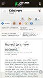 Mobile Screenshot of kabalyero.deviantart.com