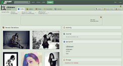 Desktop Screenshot of clicknew.deviantart.com
