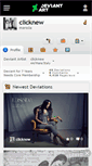 Mobile Screenshot of clicknew.deviantart.com