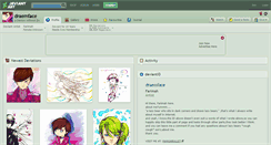 Desktop Screenshot of draemface.deviantart.com