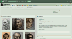 Desktop Screenshot of dualgemini.deviantart.com