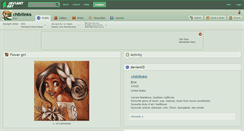 Desktop Screenshot of chibilink6.deviantart.com