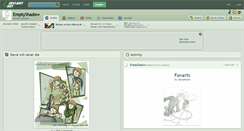 Desktop Screenshot of emptyshadow.deviantart.com