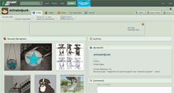 Desktop Screenshot of animatedpunk.deviantart.com