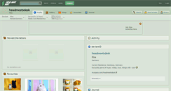 Desktop Screenshot of headmeetsdesk.deviantart.com
