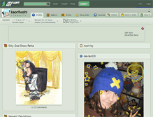 Tablet Screenshot of kaorihoshi.deviantart.com