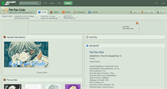 Desktop Screenshot of fai-fan-club.deviantart.com
