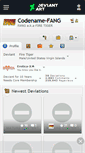 Mobile Screenshot of codename-fang.deviantart.com