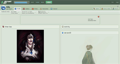 Desktop Screenshot of n3l.deviantart.com