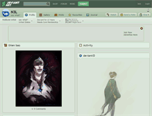 Tablet Screenshot of n3l.deviantart.com