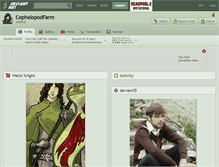 Tablet Screenshot of cephalopodfarm.deviantart.com