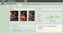Desktop Screenshot of christoferdrew-club.deviantart.com
