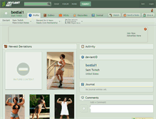 Tablet Screenshot of bestial1.deviantart.com