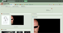 Desktop Screenshot of ensane-irish.deviantart.com
