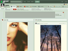 Tablet Screenshot of laysa.deviantart.com