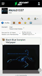 Mobile Screenshot of micro31337.deviantart.com