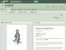 Tablet Screenshot of kawaiikunaii.deviantart.com