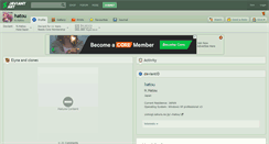 Desktop Screenshot of hatou.deviantart.com