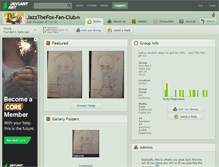Tablet Screenshot of jazzthefox-fan-club.deviantart.com