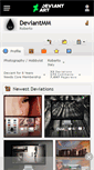 Mobile Screenshot of deviantmm.deviantart.com