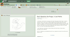 Desktop Screenshot of nwolfman.deviantart.com
