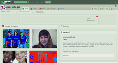 Desktop Screenshot of crazy-coffe-gal.deviantart.com
