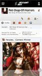 Mobile Screenshot of pet-shop-of-horrors.deviantart.com