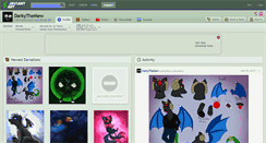 Desktop Screenshot of darkythemew.deviantart.com