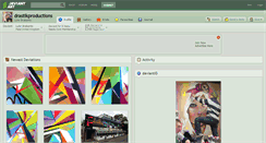 Desktop Screenshot of drastikproductions.deviantart.com