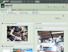 Tablet Screenshot of mgiacco07.deviantart.com