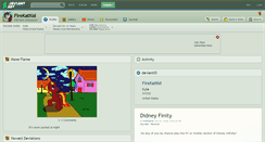 Desktop Screenshot of firekatkid.deviantart.com