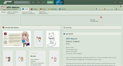 Desktop Screenshot of aph--moscow.deviantart.com