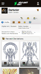 Mobile Screenshot of darkeler.deviantart.com