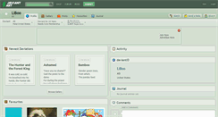 Desktop Screenshot of liboo.deviantart.com