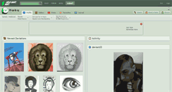 Desktop Screenshot of h-a-k-u.deviantart.com