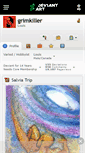 Mobile Screenshot of grimkiller.deviantart.com