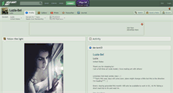 Desktop Screenshot of luzia-bel.deviantart.com