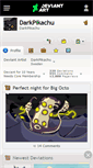 Mobile Screenshot of darkpikachu.deviantart.com