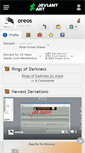 Mobile Screenshot of oreos.deviantart.com