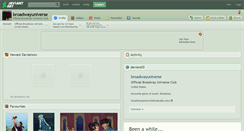 Desktop Screenshot of broadwayuniverse.deviantart.com