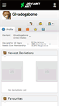 Mobile Screenshot of givadogabone.deviantart.com