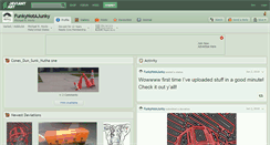 Desktop Screenshot of funkynotajunky.deviantart.com