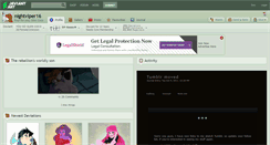Desktop Screenshot of nightviper16.deviantart.com