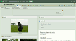 Desktop Screenshot of murderscene-stock.deviantart.com