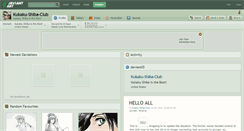 Desktop Screenshot of kukaku-shiba-club.deviantart.com