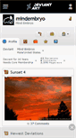 Mobile Screenshot of mindembryo.deviantart.com
