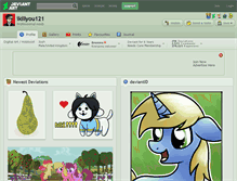 Tablet Screenshot of ikillyou121.deviantart.com