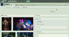 Desktop Screenshot of gerdragon.deviantart.com