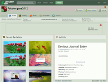 Tablet Screenshot of fatamorgana2012.deviantart.com