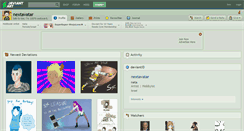 Desktop Screenshot of nextavatar.deviantart.com